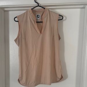 FootJoy Women's Coral Sleeveless Blouse